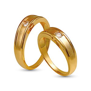 nhẫn cưới vàng 18k wsn1113